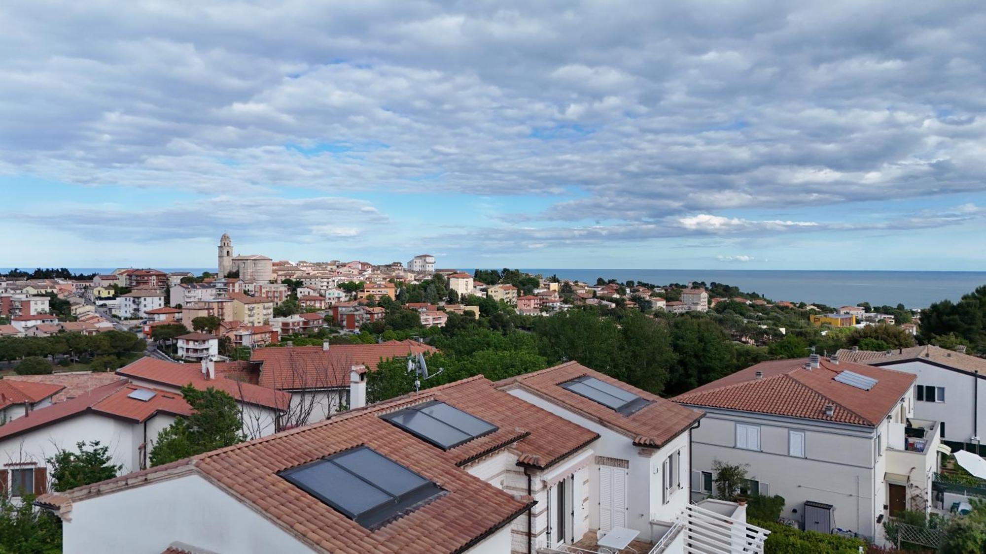 Apartmán S023 - Sirolo, Magnifico Trilocale Design Con Terrazzo Exteriér fotografie
